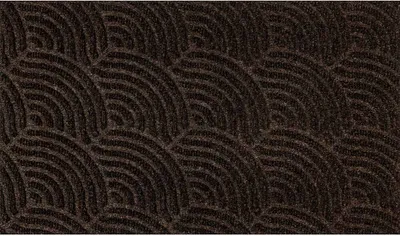 Produktbild von wash+dry Schmutzfangmatte Dune Waves Dark Brown - 45 x 75 cm