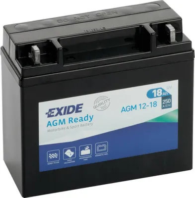 Immagine prodotto di Batteria moto Exide Bike AGM 12V 18 Ah 250A