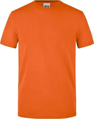 Produktbild von James & Nicholson Mens Workwear T-Shirt Gr. 3XL, orange