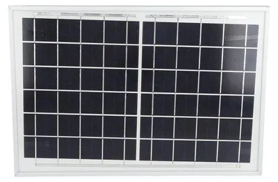10W Solarmodul 6V Solarpanel-Ladegerät für Trockenlager
