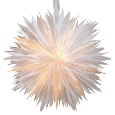 Produktbild von Star Trading Paper Star Dis, Weiß, Papier, Weihnachten, 1 Stück(e), 400 mm, 170 mm