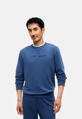 Zdjęcie produktu dla Tommy Hilfiger 8721441332186, Dorosły, Męski, Bluza, Niebieski, Wycięcie pod szyją, Długi rękaw