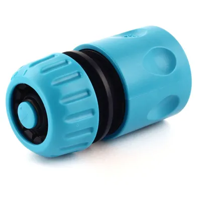 Produktbild von Premium Wasserstop Schlauchstück Schlauchkupplung Stecksystem Schlauchverbinder 1/2"