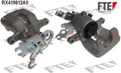 Produktbild von FTE Bremssattel Hinten Rechts für VW Caddy III Kombi (2KB, 2KJ, 2CB, 2CJ) Ø41mm Grau 9290879