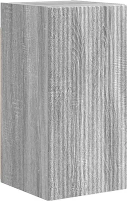 Produktbild von vidaXL TV-Wandschrank 30 x 31 x 60 cm Sonoma-Grau Holzwerkstoff
