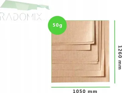 Obrázok produktu pre Papier pakowy szary 70g 1050 x 1260 mm