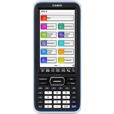 Produktbild von Casio ClassPad fx-CP400, Tasche, Grafikrechner, Akku, Schwarz