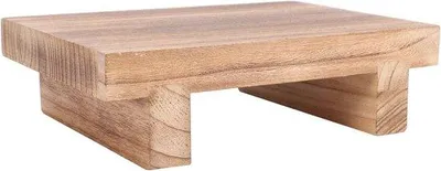 Produktbild von Famanu Hocker aus Massivholz – Vielseitig für Küche, Wohnzimmer und Badezimmer