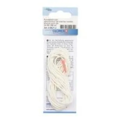 Produktbild von Glorex Kerzendocht Gr.09, 3m, rund, für gegossene Kerzen 10-50 mm Ø