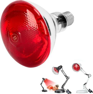 Obrázek produktu pro Infračervená lampa 150 W pro plazy, Baskingspot, červené světlo