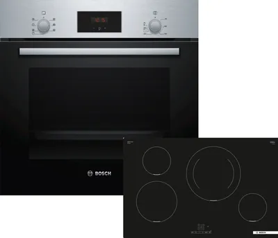 Bosch HBD231BR80 Set Backofen HBF133BR0 + Induktionskochfeld PIE811BB5E
