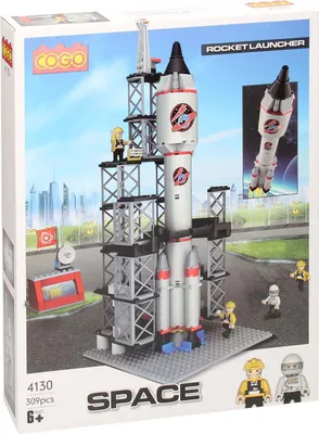 Produktbild von Bausatz Raketenstartstation, 309-tlg