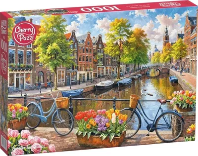 Immagine prodotto di Cherry Pazzi - Puzzle Amsterdam Tulips - 1000 dielov