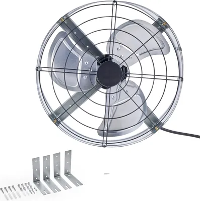 Zdjęcie produktu dla SucceBuy 15" wentylator szczytowy, 1300 CFM wywiew na poddasze z termostatem