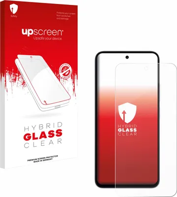Produktbild von upscreen Schutzglas für Xiaomi Redmi 15 Schutzfolie Panzer Folie Glas Display Schutz klar