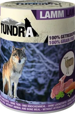Produktbild von Tundra Dog Lamm 400g