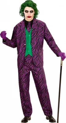 Produktbild von Evil Joker Kostüm mit Weste Größe: M