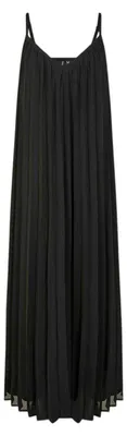 Productafbeelding van Vero Moda - "Katy" maxi-jurk voor dames, spaghettibandjes, model GT37306 (maat 34 EU) (zwart), AI-gegenereerde afbeelding