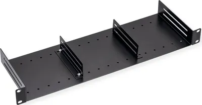 Produktbild von VALUE 19-Zoll-Fachboden mit 2 verstellbaren Teilern, 1 HE, schwarz
