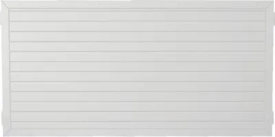 Produktbild von T&J LIGHTLINE Kunststoff Zaunelement 1800 x 900 mm, weiß