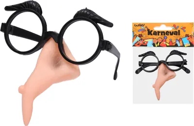 Produktbild von Karneval-Set – Hexe (Nase + Brille)