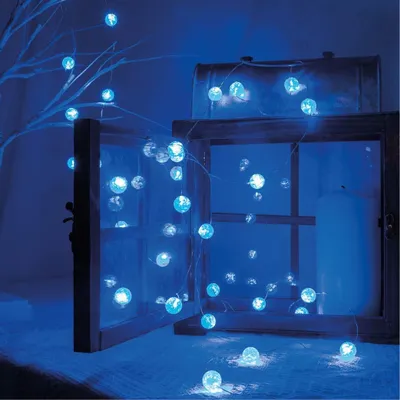 LED-Lichterkette 3 m, USB + Fernbedienung, 24 Funktionen, warmweiß