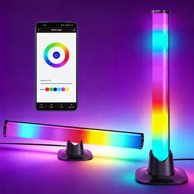 Obrázok produktu pre 2 kusy LED svetelného panela pre hranie, viacfarebné, svetelný panel