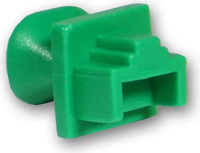 Produktbild von Staubschutzdeckel für RJ-45 Buchse, grün, Good Connections®