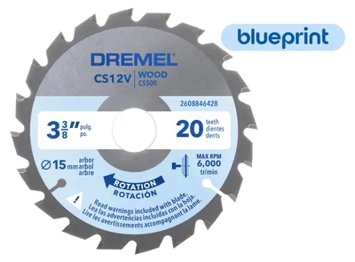 Productafbeelding van DREMEL® Blueprint, zaagblad voor hout, 85 mm