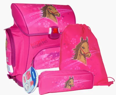 Produktbild von Stylex Schulranzen-Set, 3-teilig. Großes Volumen 15 Liter (extra leicht Leergewicht 995 Gramm)