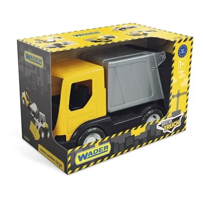 Obrázok produktu pre Wader 35361, Smetiarske auto, 1 rok / roky, Žltá, Šedá, Čierna