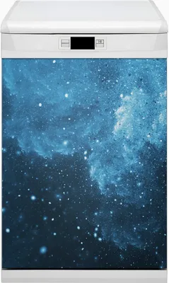 Produktbild von Geschirrspüle Magnet für Spülmaschine Magnetmatte Küche Magnete  Dekorative 45x80 cm  - Himmelsnacht