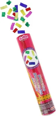Immagine prodotto di 5 STUKS Sparacoriandoli per feste - Sparacoriandoli per feste - Sparacoriandoli professionali per feste - Cannone per coriandoli