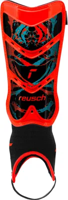 Obrázek produktu pro Reusch chrániče holení Reusch Shinguard Attrakt Pro ve sportovním designu 3335 jasně červená / černá M