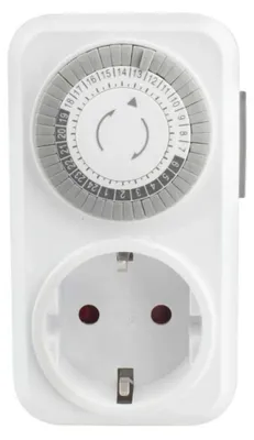 Immagine prodotto di Onlex Timer meccanico giornaliero 24h Bianco Bianco Taglia Unica