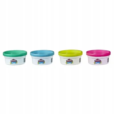 Produktbild von Hasbro - Play-Doh - Elastix Spielknete (4er Pack)