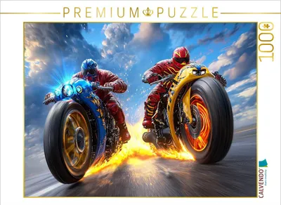 Produktbild von CALVENDO Puzzle Ein Motiv aus dem Kalender Ziro Rider | 1000 Teile Lege-Größe 64x48cm Foto-Puzzle für glückliche Stunden