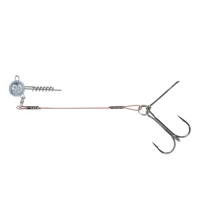 Produktbild von Balzer Shirasu Hechtsystem Screw Jighead - Gummifschsystem, Gewicht / Länge / Hakengröße:10g / 6.5cm / Gr. 1