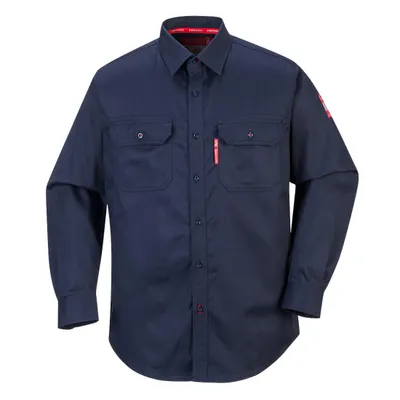 Produktbild von Portwest FR89 Bizflame 88/12 Hemd Navy Gr. XXXL