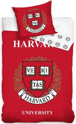 Produktbild von Harverd Bettbezug rot 140 x 200 cm (70 x 90 cm)