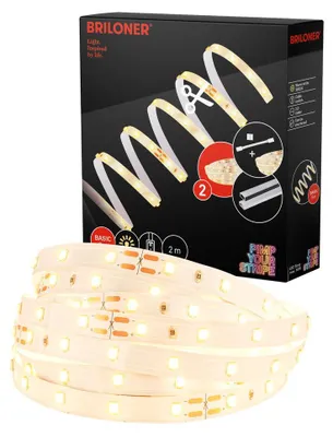 Immagine prodotto di Pimp Your Stripe Starter kit LED Strip 2 m, bianco caldo, On/Off