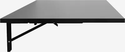 Produktbild von Wandklapptisch Küche Schreibtisch 120x60cm Jeremy - Schwarz