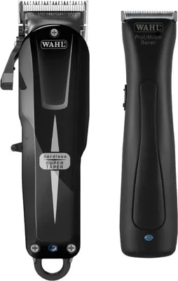 Produktbild von Wahl Cordless Combo, Schwarz, 1 mm, 2 mm, 4,6 cm, Kopf, Wechselstrom/Batterie