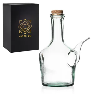 Glasbehälter 1000 ml, Öl- und Bierdispenser, Spanien