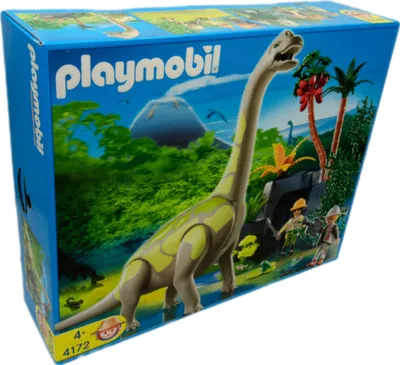 Produktbild von PLAYMOBIL 4172 Brachiosaurus in Felslandschaft Dinosaurier