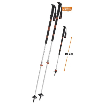 Zdjęcie produktu dla Komperdell Contour Titanal II – kij trekkingowy/narciarski, pomarańczowy