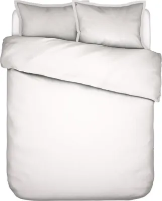 Produktbild von Essenza Bettwäsche-Garnitur Satin Aziza Farbe White Größe 155x220+80x80