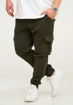 Produktbild von behype. Herren Jogginghose BHPIURA Herren Sporthose mit Cargotaschen Trainingshose Freizeithose