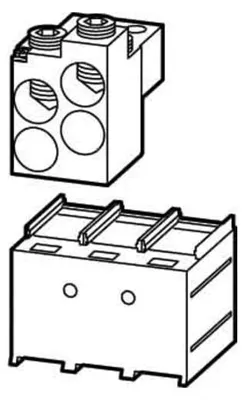 Produktbild von Eaton Tunnelklemme 3p. 1 Schalterseite NZM4-XKA