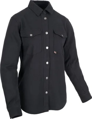 Produktbild von Oxford Hemd Kickback 2.0 Damen Schwarz Gr. 42